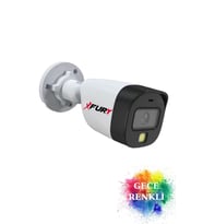 FURY Gece Renkli - 5mp Lens 1080p Full HD Ahd Güvenlik Kamerası Ultra Led Renkli Gece Görüş