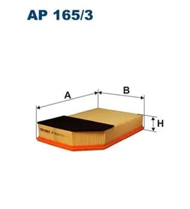 FILTRON AP1653 Hava Filtresi 30741594 8638600