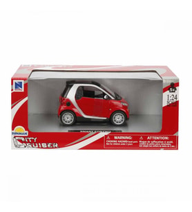 Sunman City Cruiser Smart Fortwo Kırmızı 1/24 Model Araba
