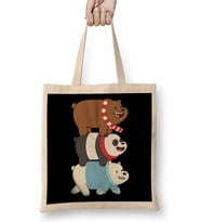 We Bare Bears 02 Bez Çanta Uzun Saplı