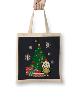 Asriel Around The Christmas Tree Undertale Bez Çanta Uzun Saplı