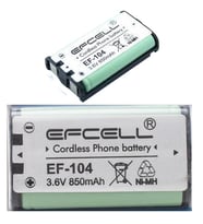 EFCELL EF-104 3.6 VOLT 830 MAH PANASONIC PİL * CFL MP104(HHR-P104)