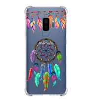 PrintiFy Samsung Galaxy S9 Plus Uyumlu Nazar Boncuğu 6 Baskılı Şeffaf Köşe Korumalı Antişok Kılıf