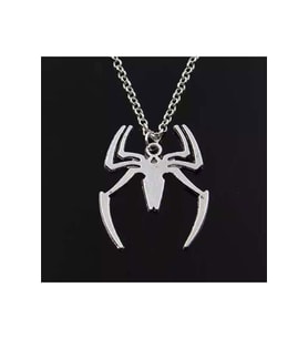 Spider-Man: Spider Kolye Bijuteri Kolyesi (Gümüş)