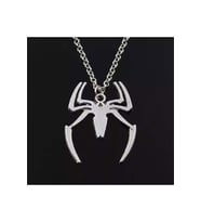 Spider-Man: Spider Kolye Bijuteri Kolyesi (Gümüş)