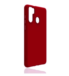 Reeder P13 Blue Max Kılıf Kamera Korumalı Silikon Rubber Arka Kapak (Kırmızı)