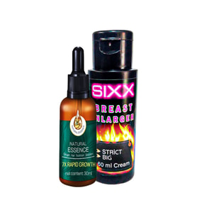 L.7xrapid SaçBakım Serumu İLE + SIXX Bakım Kremi 60 ml MemeŞekillendirici