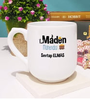 Maden Mühendisi Kupa Bardak Oval