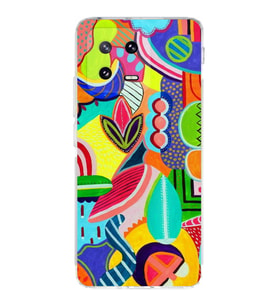 PrintiFy Xiaomi Mi 13 Pro ile Uyumlu Retro Color 6  Kamera Korumalı Şeffaf  Kılıf