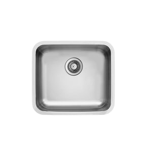 Ukinox D450 Eco Dekorlu Taşmasız Eviye (Gümüş)