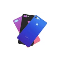 Xiaomi Mi 8 Lite İle Uyumlu Arka Pil Kapak (Mavi)