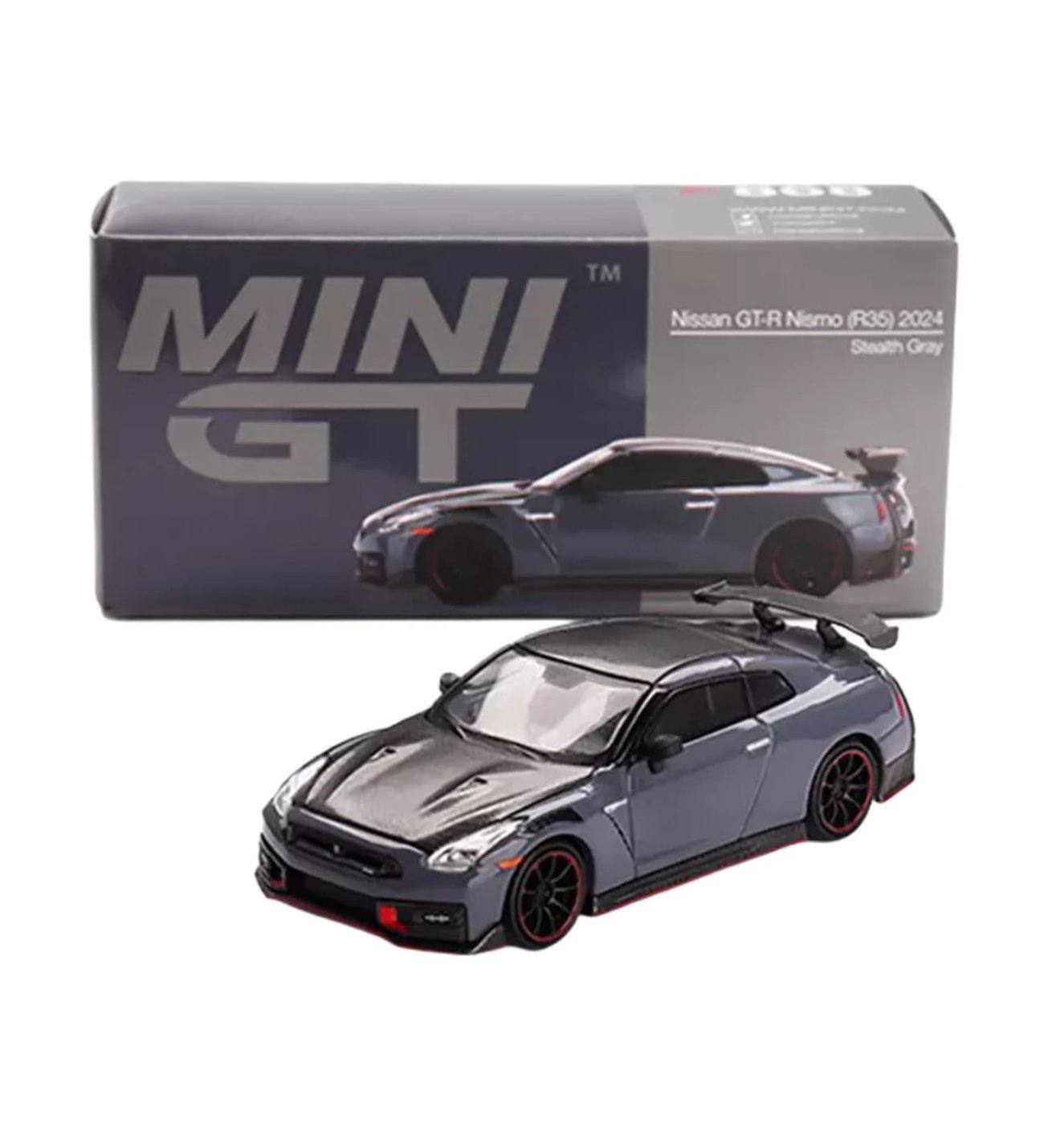 Mini GT Nissan GT-R Nismo R35 2024 Stealth Gray LHD