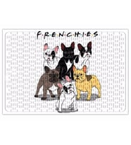 Frenchies Pug Köpek Puzzle 240 Parça Yapboz