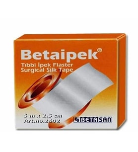 Betaipek Tıbbi İpek Flaster 5M X 2,5 Cm