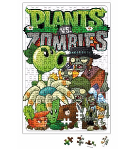 Plants vs Zombies Puzzle 240 Parça Yapboz
