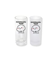 Ghostbastır Design Sor Bakalım Buzlu / Buzsuz Seçenekli Rakı Bardağı – 1 Adet Şık Sunum Bardağı 026