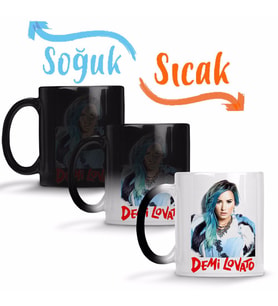 Demi Lovato Sihirli Kupa Bardak Porselen