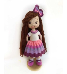 Berra Bebek Amigurumi Organik Oyuncak