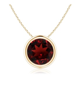 Garnet Altın Kolye