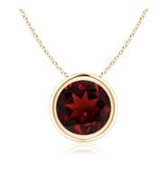 Garnet Altın Kolye