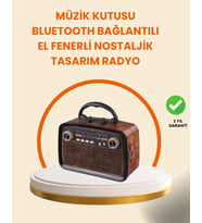 Bluetooth Hoparlör – Kablosuz Bağlantı, Geniş Ses Alanı, Radyo Destekli, Hafif Taşınabilir - Lisiny