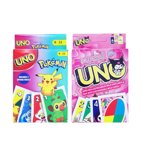 Uno Pokemon ve Kuromi Resimli Oyun Kartı Seti