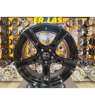 4 Adet BORBET-E063 7.5*18 5*112 ET44 66.5 BLACK JANT (Takım)