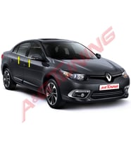 Renault Fluence Krom Cam Çıtası 2010 Üzeri 4Prç Paslanmaz Çelik