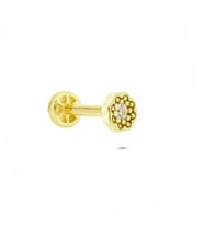 Glorria Altın Papatya Tragus Piercing