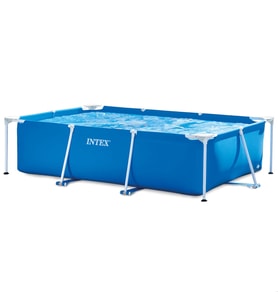 Intex Küçük Aile Çerçeveli Havuz 2,6 M X 1,6 M X 0,65 M #28271, Mavi