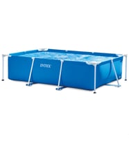 Intex Küçük Aile Çerçeveli Havuz 2,6 M X 1,6 M X 0,65 M #28271, Mavi
