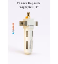 1/4'' Pnömatik Yağlayıcı Otomatik Makine Bakım Koruma