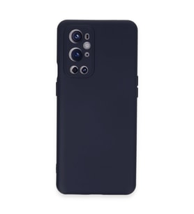One Plus 9 Pro Kılıf Nano İçi Kadife Silikon - Lacivert