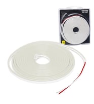 Powermaster PM-19652 Silikon Kaplamalı 12 Volt 5 Metre Beyaz Neon Led Şerit Aydınlatma