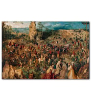 Cakatablo  Dini Tablo Pieter Bruegel MDF Tablo