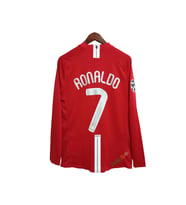2008 Şampiyonlar Ligi Moscova Finali Manchester United Uzun Kol Ronaldo Forması