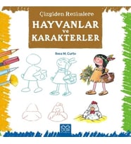 Çizgiden Resimlere - Hayvanlar ve Karakterler