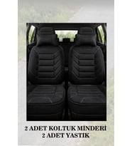 bmax 2012 Koltuk ve Kılıf uyumlu Siyah Yastık Lüks Minder 2 Minder 2 Yastık
