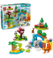 ® DUPLO® 3’ü 1 Arada Vahşi Hayvan Aileleri 10446 - 2 Yaş & Üzeri Çocuklar için Eğitici Oyuncak Yapım