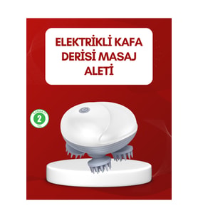 GİGA Su Geçirmez Elektrikli Kafa Masaj Cihazı IPX7 1240474