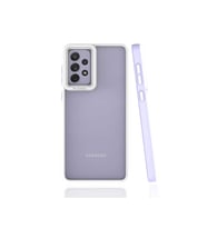 Samsung Galaxy A73 Uyumlu Kılıf Zore Mima Kapak (Lila)