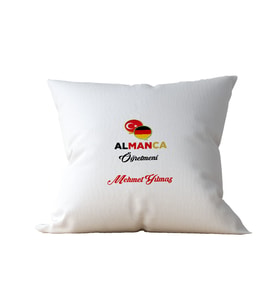 Almanca Öğretmenine Hediye Yastık 001