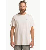 Jack Wolfskin Essential Erkek Tişört (Beyaz)