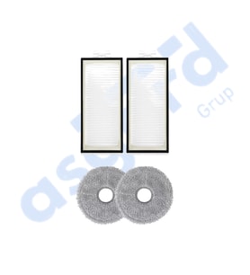 Roborock Q REVO PRO-S-MAXV Uyumlu 2 Filtre 2 Mop PKT-iasgf0000577
