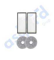 Roborock Q REVO PRO-S-MAXV Uyumlu 2 Filtre 2 Mop PKT-iasgf0000577