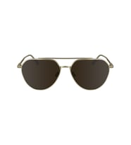 Calvin Klein CK24100S 720 57 Unisex Güneş Gözlüğü (Altın Rengi)