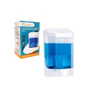 Plastik Büyük Şeffaf Sıvı Sabunluk 1000 Ml. Royaleks-F086