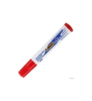 Bic Velleda Eco Yuvarlak Uçlu Beyaz Tahta Kalemi Kırmızı (12'li Kutu)