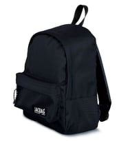 Jacbag Classic Kids - İki Bölmeli Ufak Günlük Siyah Sırt Çantası - Jac-34 - Erkek (Çok Renkli)