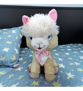 Lama Peluş 40CM Kahverengi